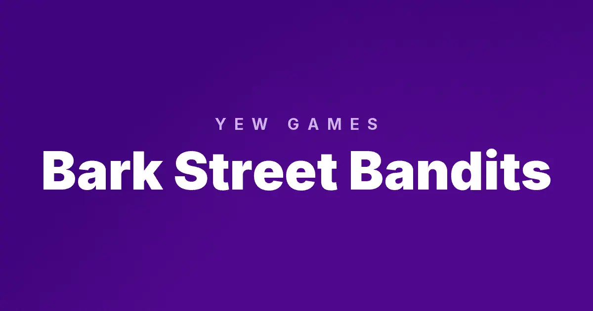 Bark Street Bandits slot cover image