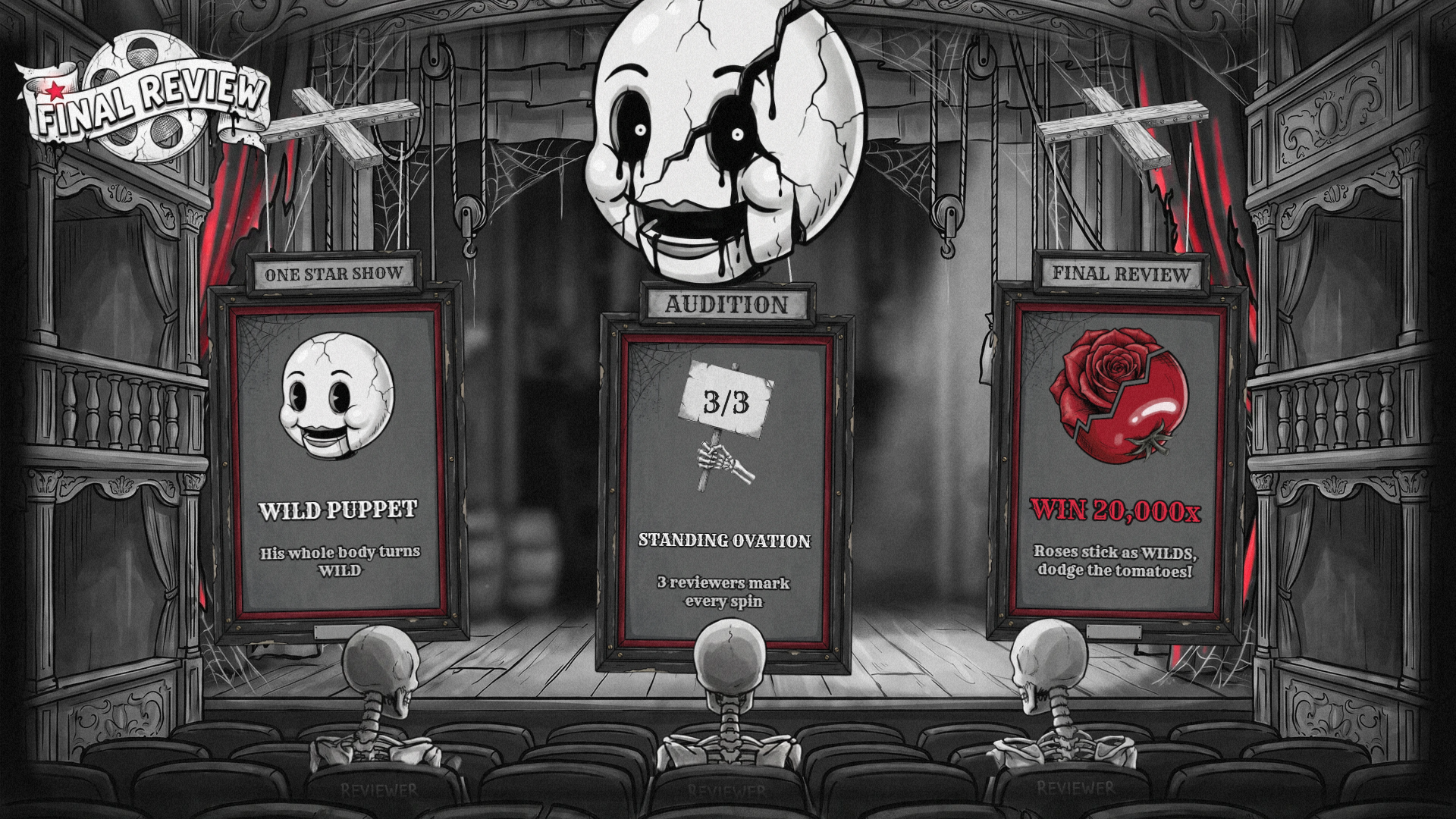 Final Review slot intro screen