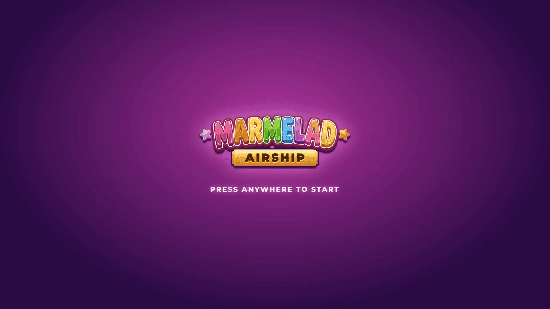 Marmelad Airship slot intro screen