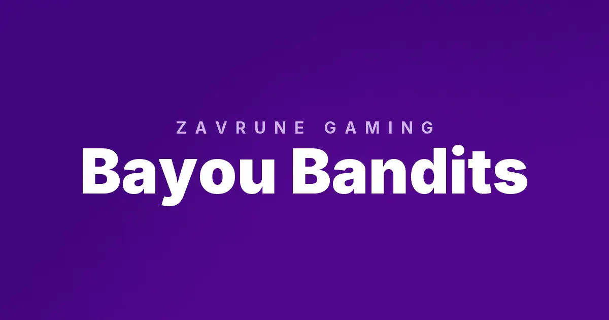 Bayou Bandits slot cover image