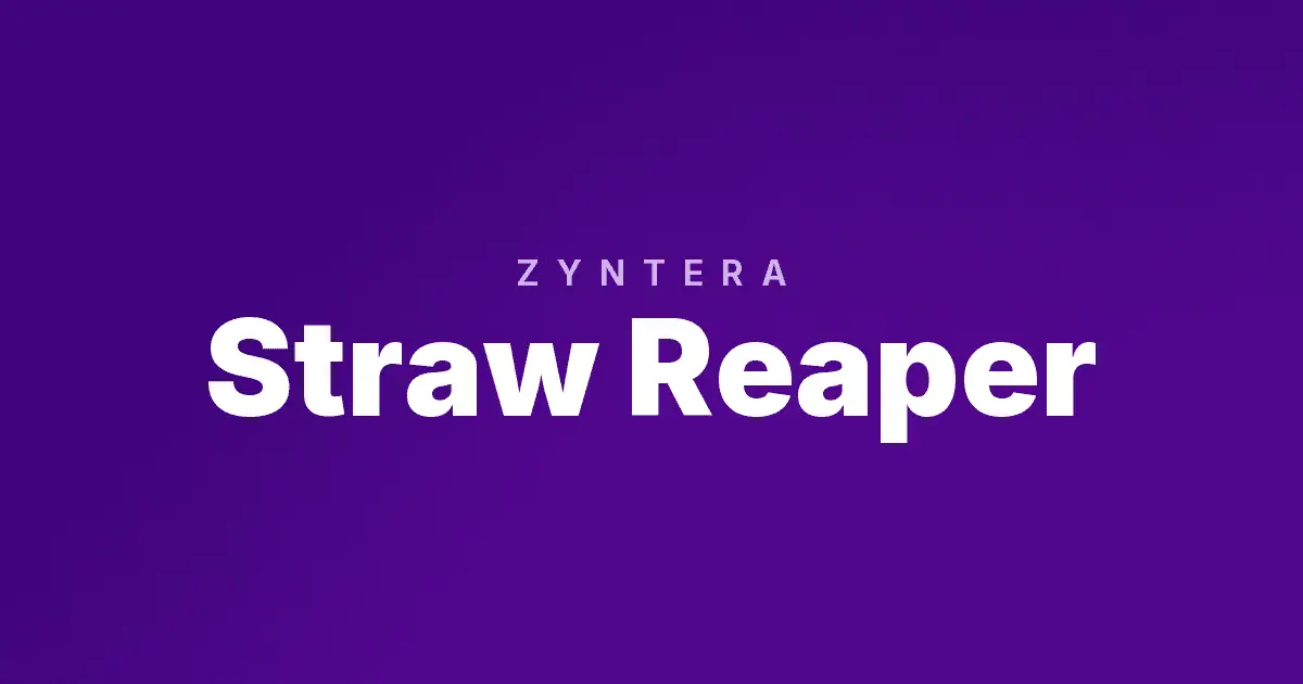 Straw Reaper slot cover image
